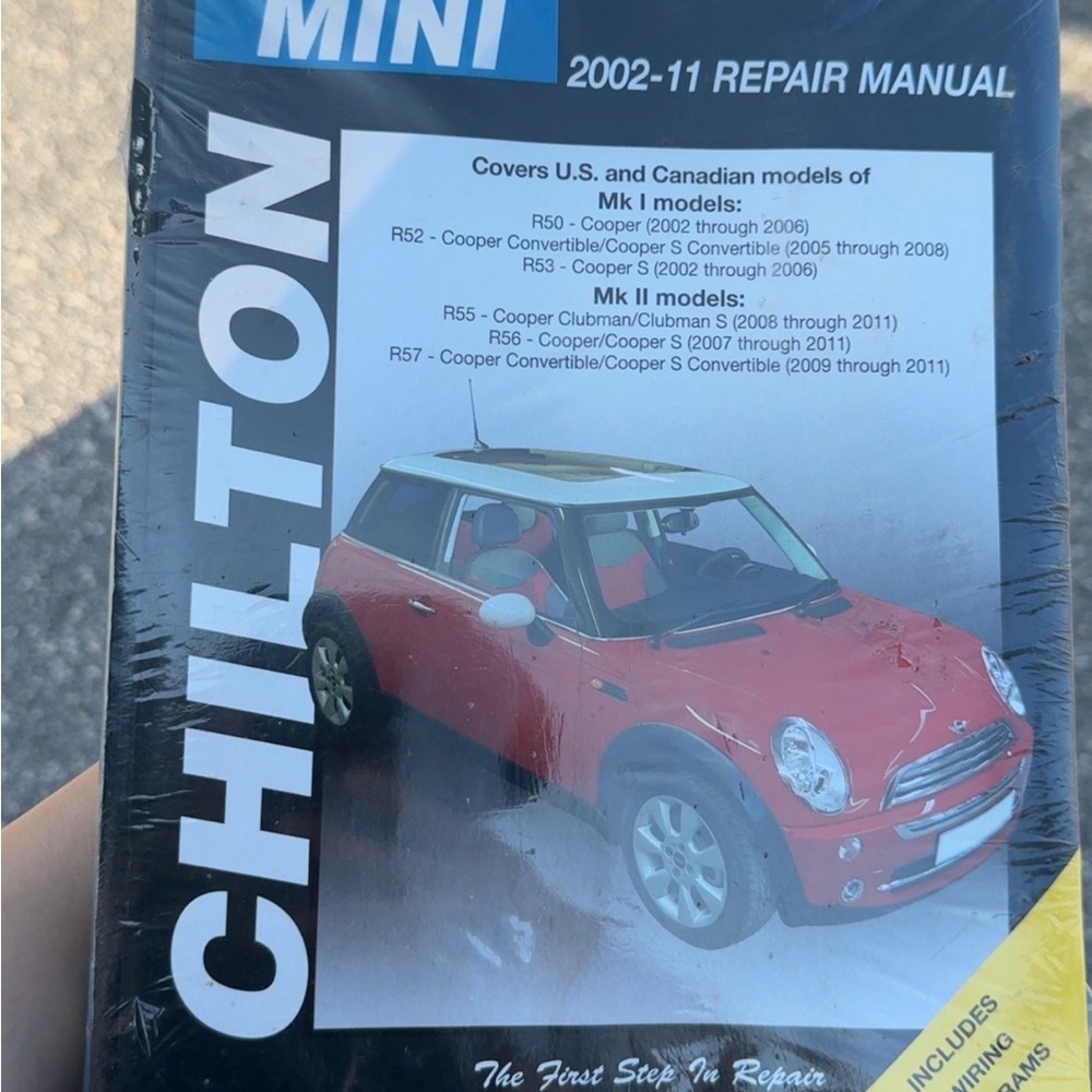 Chilton Mini Cooper Repair Manual 2002-2011 - Black Cover